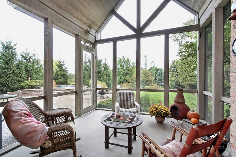 Screened Porch in Spring